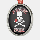 Pirate Bride Ornament Aus Metall (Links)