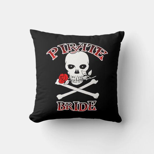 Pirate Bride Pillow Kissen (Vorderseite)