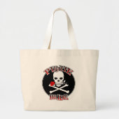 Pirate Bride Tote Bag Jumbo Stoffbeutel (Vorne)