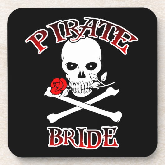 Pirate Bride Untersetzer (Vorderseite)