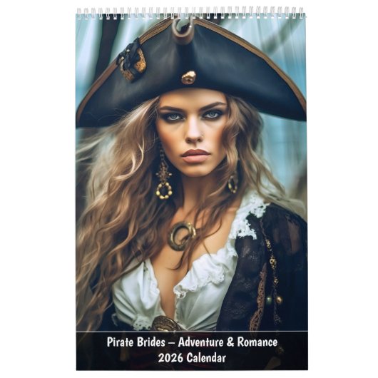 Pirate Brides – Adventure & Romance 2026 Calendar Kalender (Titelbild)