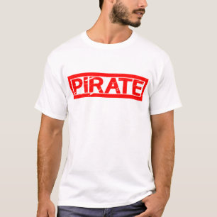 Pirate-Briefmarke T-Shirt
