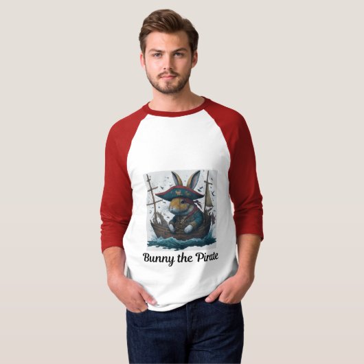 Pirate Bunny T-Shirt (Vorne ganz)