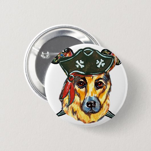 Pirate Button (Vorne & Hinten)