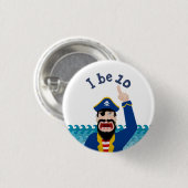 Pirate Button (Vorne & Hinten)