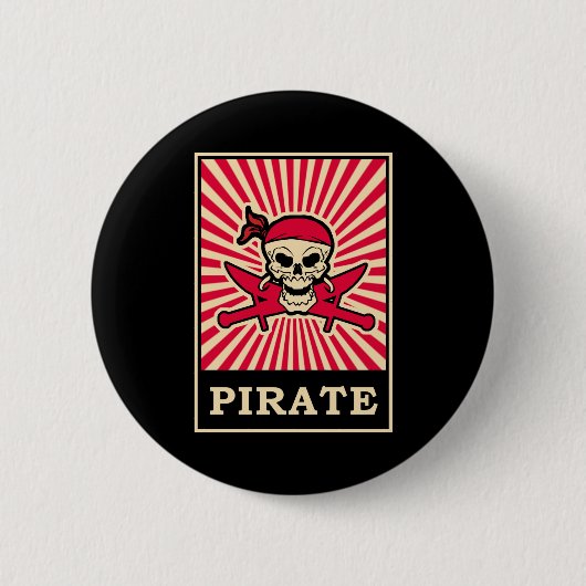 Pirate Button (Vorderseite)