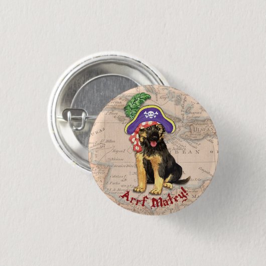 Pirate Button (Vorne & Hinten)