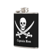 Pirate Captain Custom Liquor Flask Flachmann (Links)