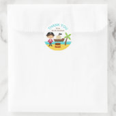 Pirate Captain Danke Ihnen Stickers (Tasche)