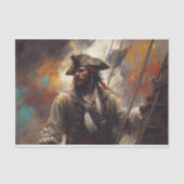 Pirate Captain Decoupage Seidenpapier (Vorderseite)