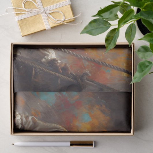 Pirate Captain Decoupage Seidenpapier (Geschenk)