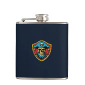 Pirate Captain Flask Flachmann (Vorderseite)