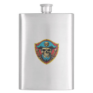 Pirate Captain Flask Flachmann