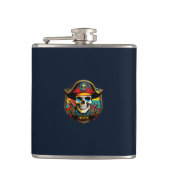 Pirate Captain Flask Flachmann (Vorderseite)