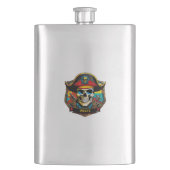 Pirate Captain Flask Flachmann (Vorderseite)