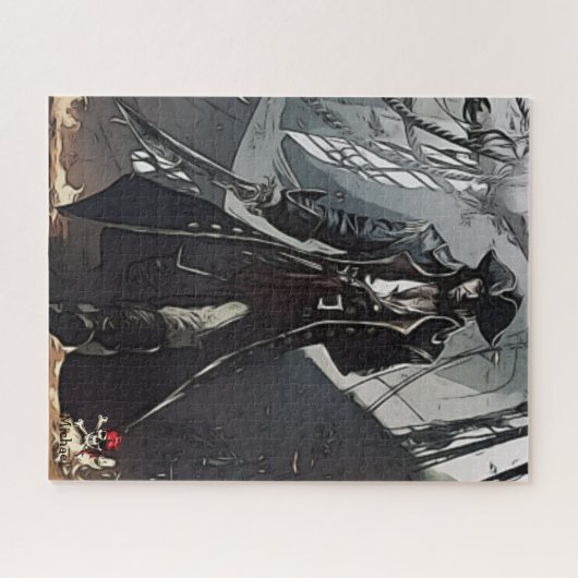 Pirate Captain Jigsaw Puzzle (Horizontal)