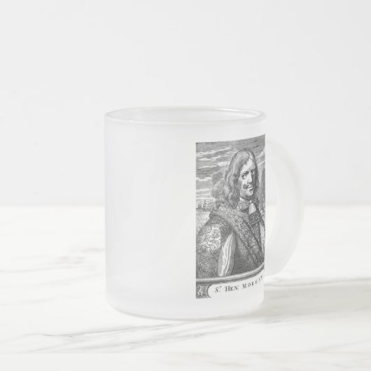 Pirate Captain Morgan Mattierte Tasse (VorderseiteRechts)