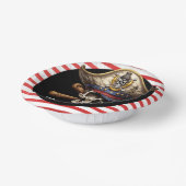 Pirate Captain Pappteller (Gewinkelt)