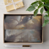 Pirate Captain Raven Decoupage Seidenpapier (Geschenk)