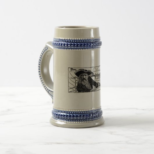 Pirate Captain Stein Bierglas (Vorderseite Links)