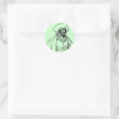 Pirate Captain Sticker (Tasche)