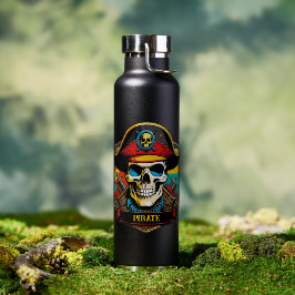 Pirate Captain Water Bottle Trinkflasche