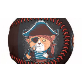 Pirate Cat Baseball