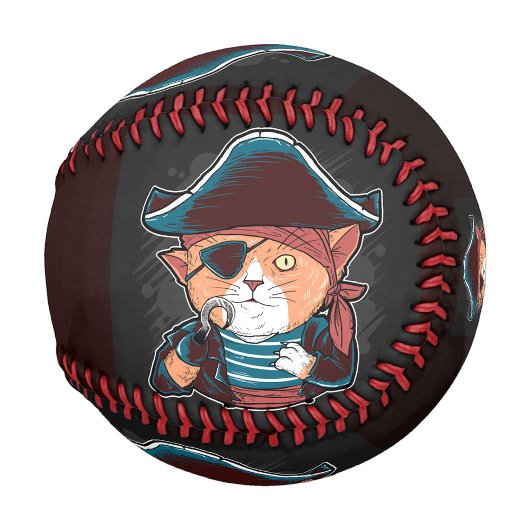 Pirate Cat Baseball