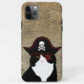 Pirate Cat iPhone Case (Rückseite)