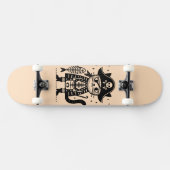 Pirate Cat Skateboard (Horizontal)