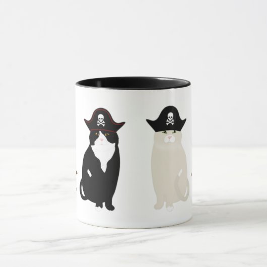 Pirate Cat Tasse (Zentrum)