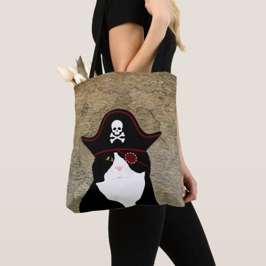 Pirate Cat Tote Bag Tasche (Von Nahem)
