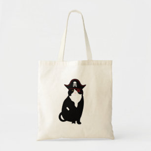 Pirate Cat Tote Bag Tragetasche