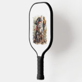 Pirate Cat Treasure Pickleball Schläger (Links)