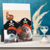 PIRATE CATS, sprechen wie ein Piratentag Fotoplatte (Seite)