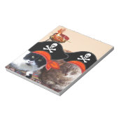 PIRATE CATS, sprechen wie ein Piratentag Notizblock (Rotiert)