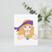 Pirate Chicks ROCK! Postkarte (Stehend Vorderseite)
