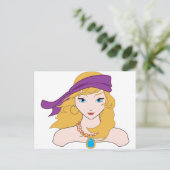 Pirate Chicks ROCK! Postkarte (Stehend Vorderseite)