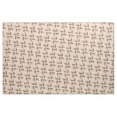 Pirate Chocolate Labrador Fabric Stoff (Yard (91,4 cm))