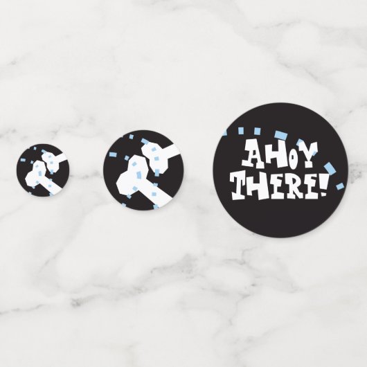 Pirate Confetti Konfetti (Rückseiten)