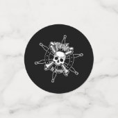 Pirate Confetti Konfetti (Klein Vorderseite)