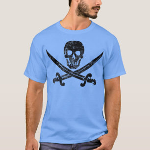 Pirate Costume Funny Halloween Party & Schwerter 6 T-Shirt