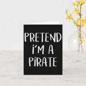 Pirate Costume Party Co. Uni-all Ages Funny Hallow Karte (Gelbe Blume)