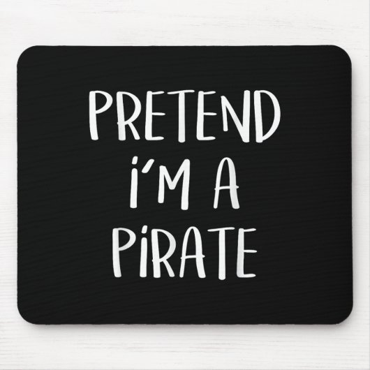 Pirate Costume Party Co. Uni-all Ages Funny Hallow Mousepad (Vorne)
