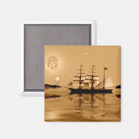 Pirate Cove Magnet (Vorderseite/Rückseite)