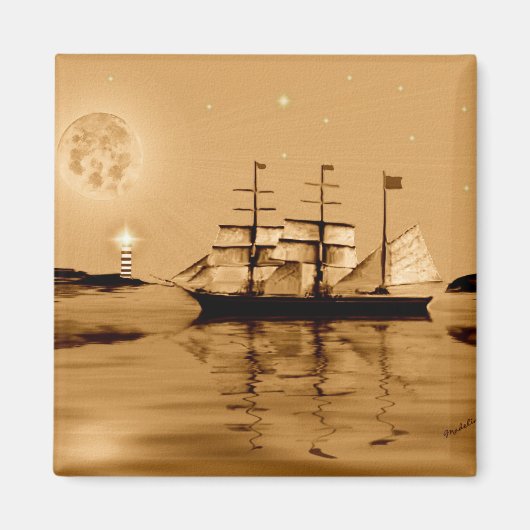 Pirate Cove Magnet (Vorne)