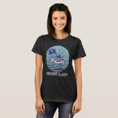 Pirate Crab Feeling Salty Crawfish Retro Ocean Lo T-Shirt (Vorne ganz)