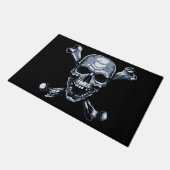 Pirate Cross Bones Doormat Fußmatte (Schrägansicht)