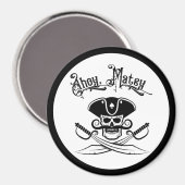 Pirate Cruise Ship Cabin Stateroom Door Finder Magnet (Vorderseite/Rückseite)