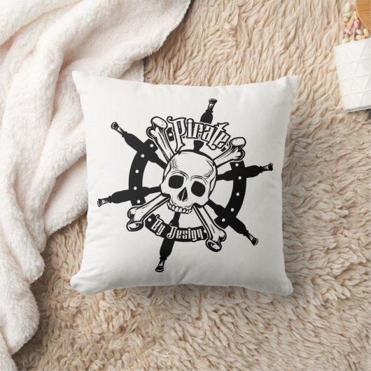Pirate Cushion Square Kissen (Decke)